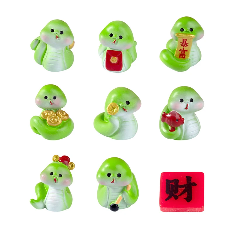 Фигурка змеи на удачу 2025 год |