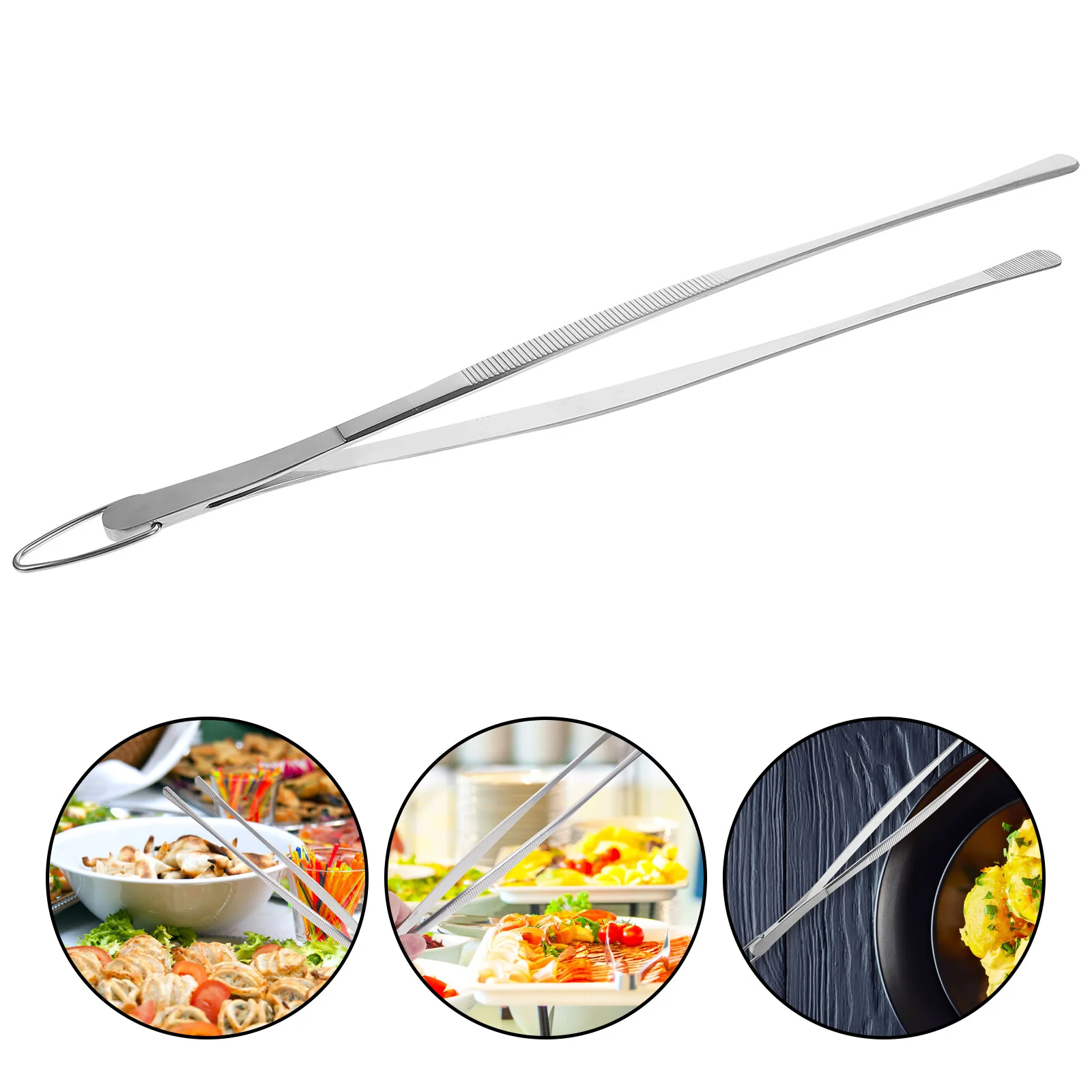 

Metal Pliers Stainless Steel Kitchen Utensils Tweezers Hook Tongs Cooking Household Food Small Essentials Fish Bone