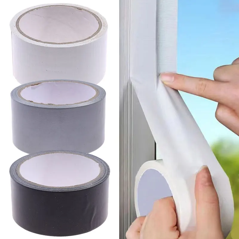 

Windproof Window Sealing Tape Self Adhesive Seam Sealing Strip Strong Dustproof Waterproof Duct Tape Door Weather Stripping