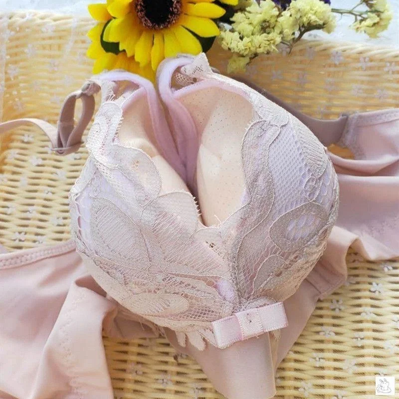 Thickened Bra Extra Thick 10cm Gathered Small Chest Flat Chest Special 9cm Underwear Four Row Button Adjustable, Comfortable and