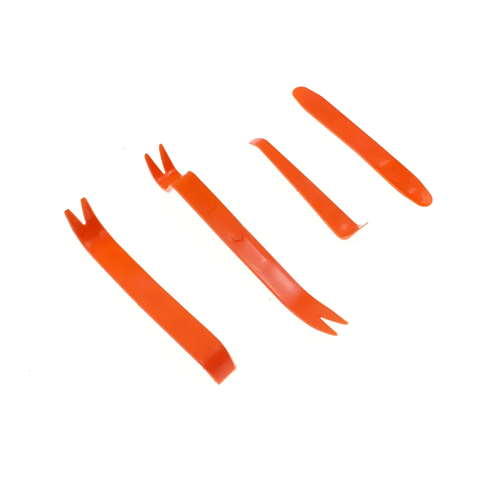 

4Pcs Auto Car Radio Panel Door Clip Panel Trim Dash Audio Removal Kit Repair Hand Cockpit Pry Tool Accessories