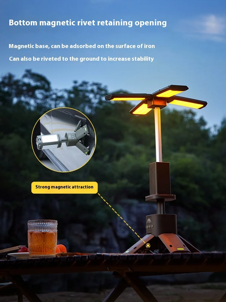 YLEN CL-Z2 выдвижной туристический фонарь с возможностью поворота на 720 °