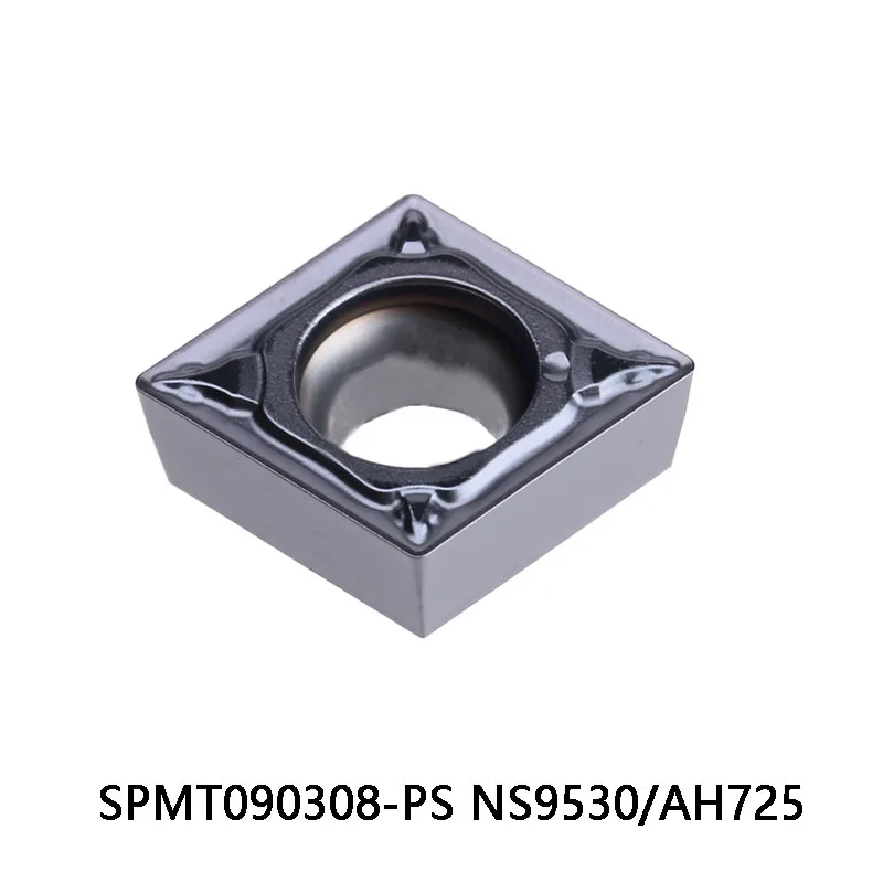 

Original SPMT090308 PS AH725 NS9530 Carbide Inserts Lathe Cutter SPMT090308-PS Blade Plate SPMT 090308 Turning Tools CNC Cutting