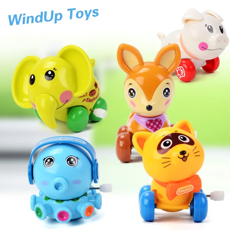 

Заводная цепочка игрушки лягушка слон самолет черепаха сомерзавт пластиковый подарок для детского сада Аниме кукла игрушка Рождественски...