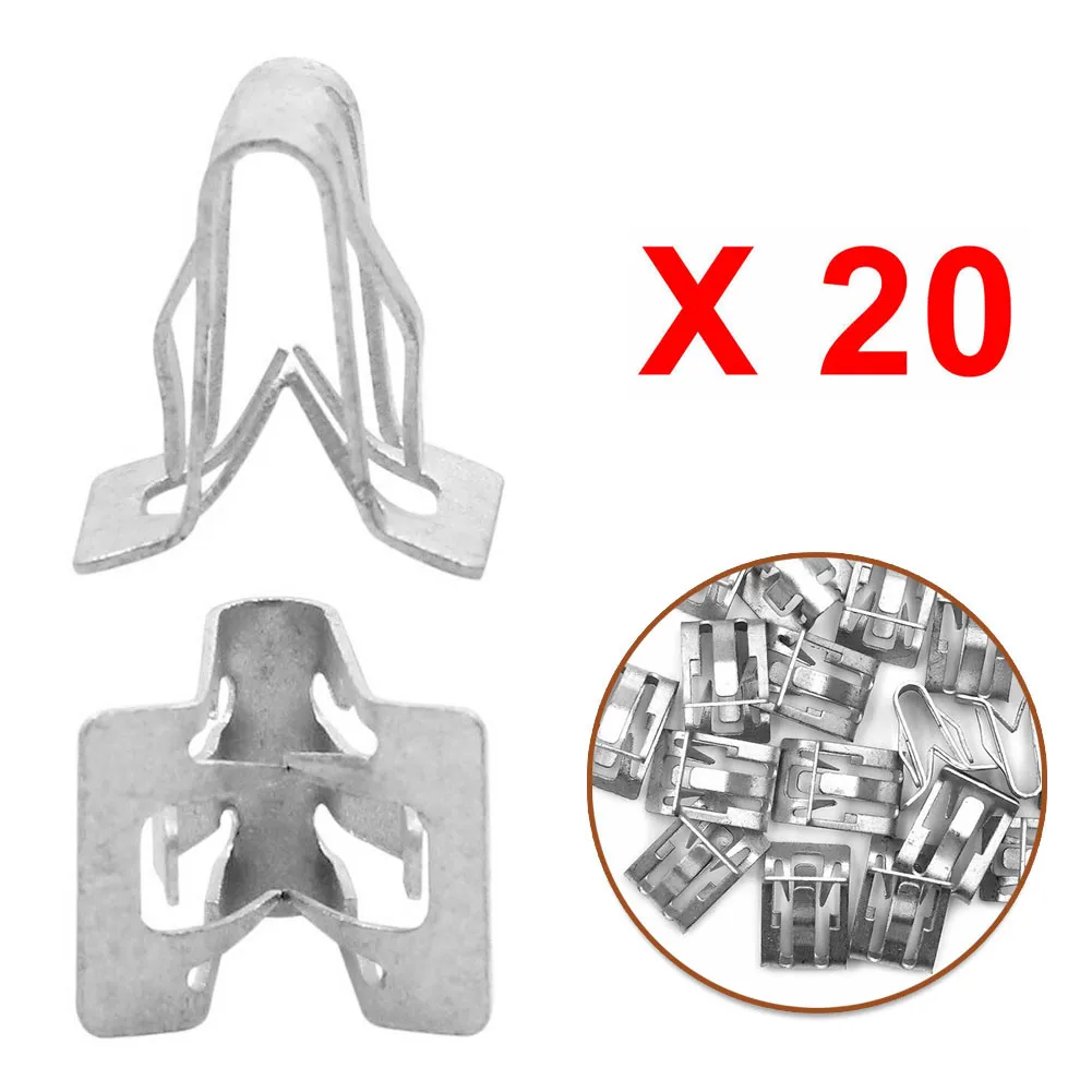 

Trim Metal Retainer Clip For Auto Car Metal Retainer Tone Clip Dash Brand New