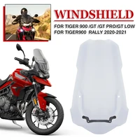 windshield windscreen for tiger900 rally tiger 900 gt rpo gt low 2020 2021 motorcycle wind deflector shield screen visor glass