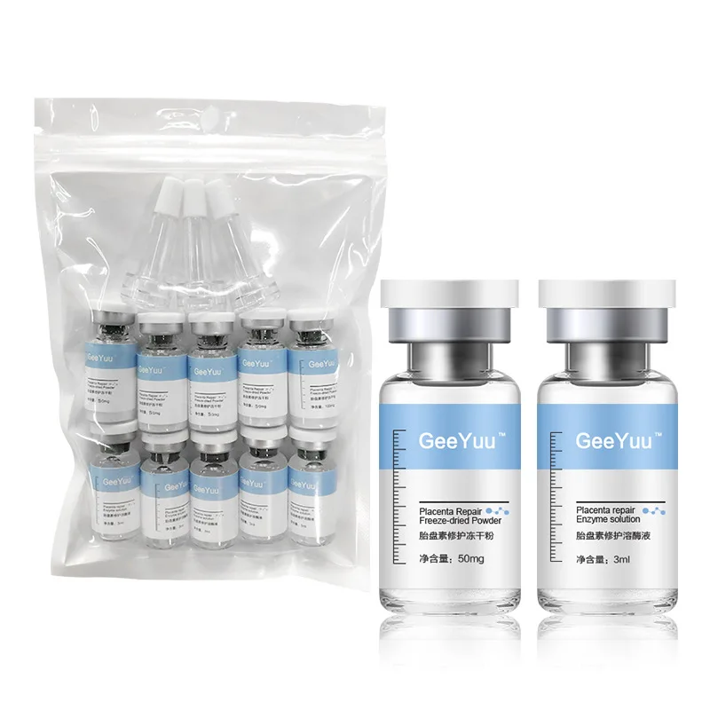 

Овечья плацента, 1 набор, сыворотка для лица, средство для лечения акне, восстановление кожи лица, Жидкая Сыворотка против морщин, уход за лиц...