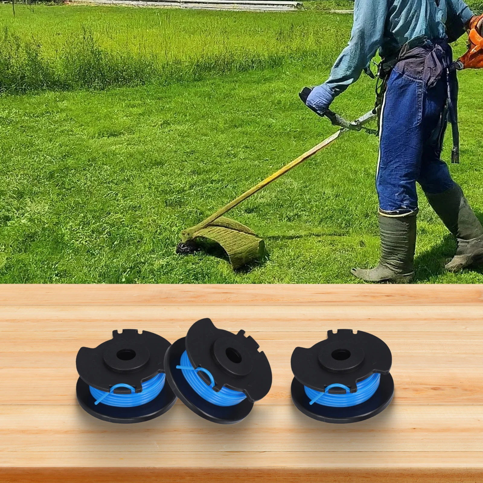 Улучшите качество стрижки с помощью катушки и лески, совместимых с Ryobi+ для 18V OLT1832 P2000 P2001 P2002 P2003 (art.: 3920dbd59bf1c) - 3920dbd59bf1c