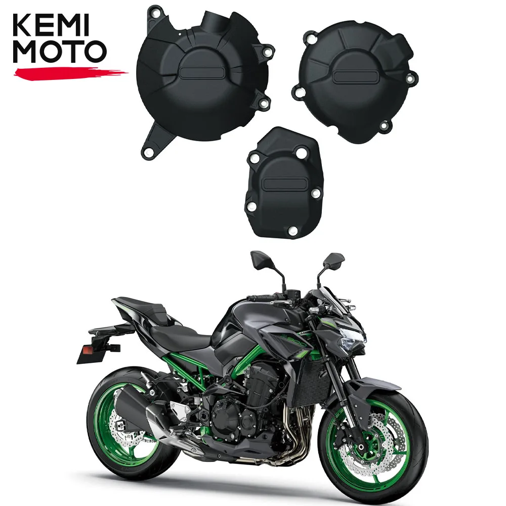 

Аксессуары для мотоциклов, защитная крышка двигателя, защитная крышка двигателя, защита двигателя для Kawasaki Z900 2017-2023 Z900SE 2022-2023