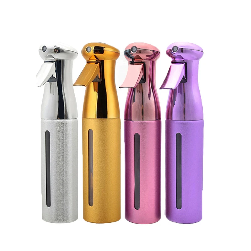 

Plating Cosmetic Hairdressing Spray Bottle High Pressure Refillable Empty Continuous Mist Watering Can Home Beauty Makeup Tools