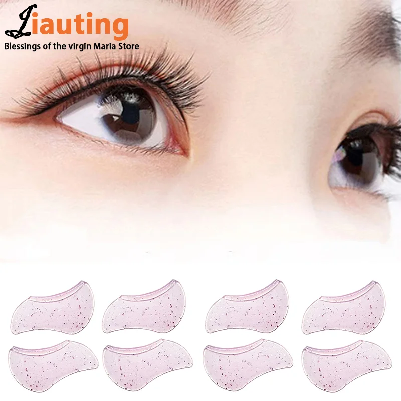 1 пара подушечек для завивки нижних ресниц стержни щит лифтинг 3D силиконовые