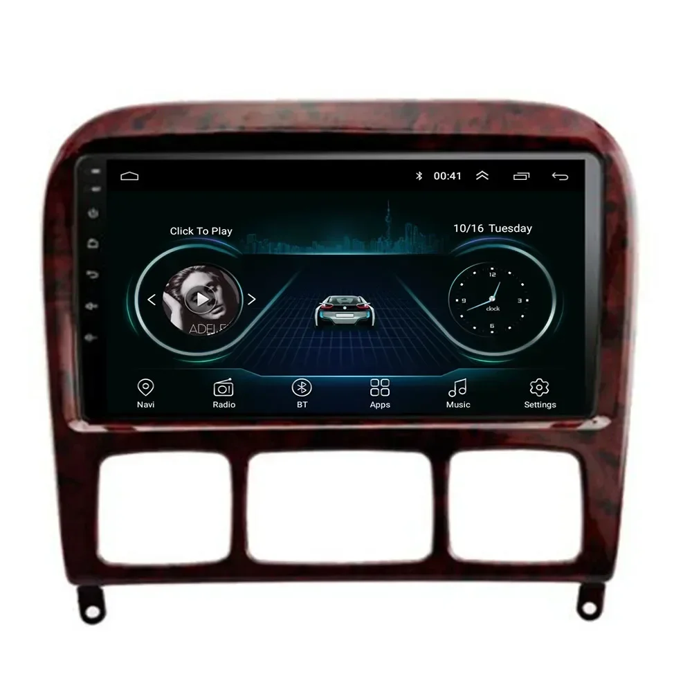 8 + 128G GPS-навигатор Автомобильный радиоприемник Мультимедийный плеер для Mercedes Benz S
