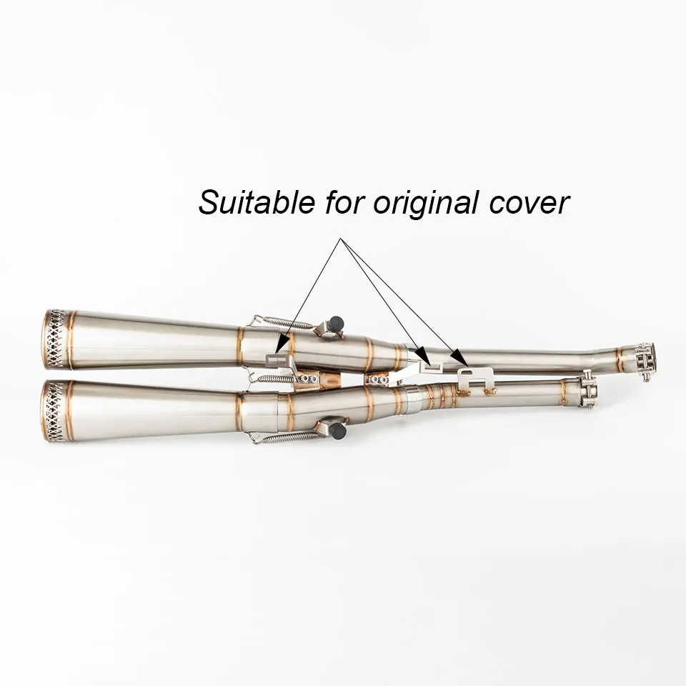 Полная система выхлопных газов для мотоцикла Triumph Scrambler 1200 XE XC 2019-2024 scrambler