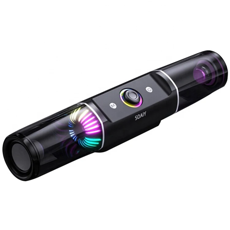 

Valdus other game accessories rgb audio sound equipment stereo wireless speaker soaiy sh19 gaming portable speaker