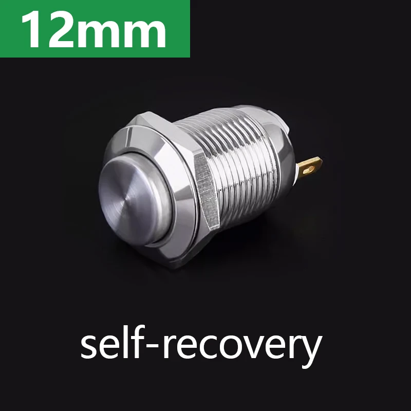 

Металлический кнопочный выключатель IP65 8мм 10мм 12мм