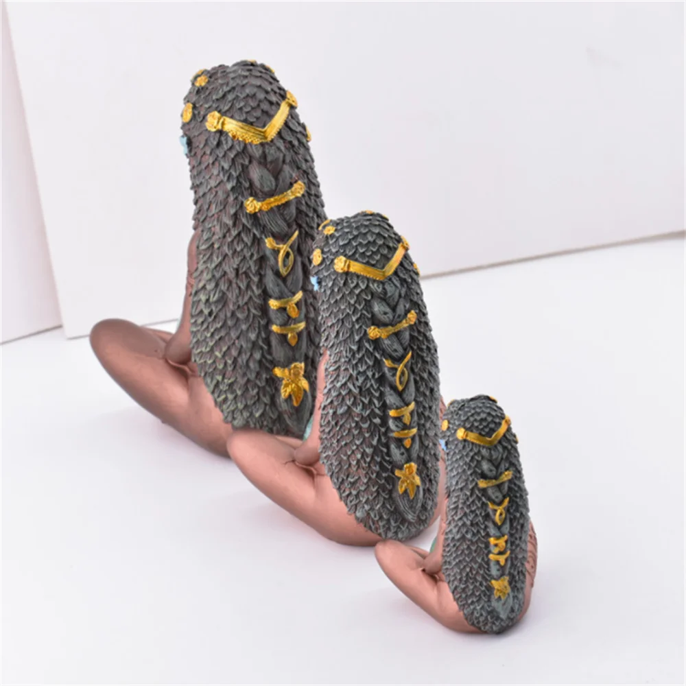 3D статуя Gaia богини из смолы для украшения дома и рабочего стола подарок ручной