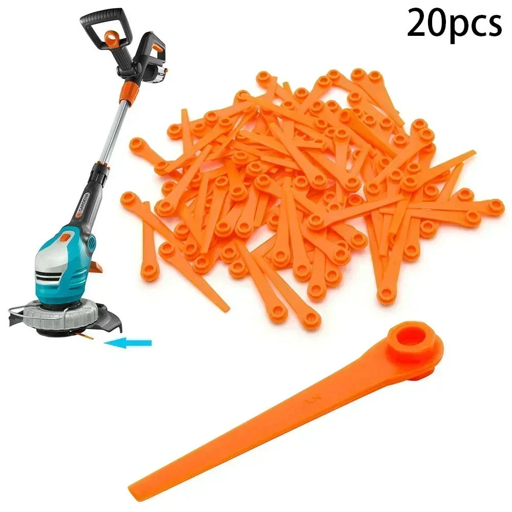 20 шт. пластиковые лезвия триммера для травы замена 9823 9825 9820 9821 триммер газона