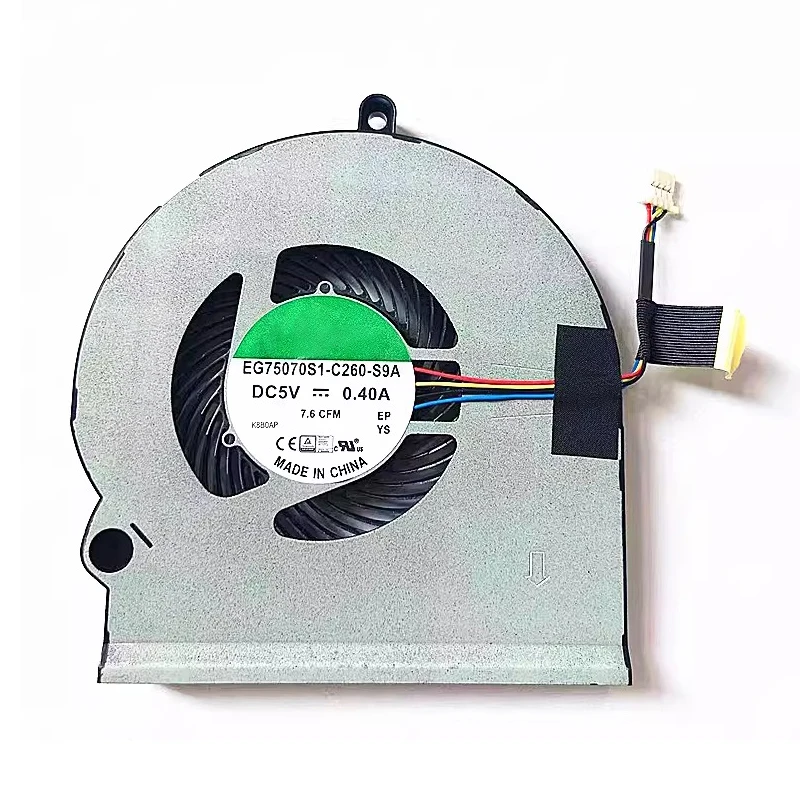 Фото Для DELL E7470 P61G, для Dell Alienware 15 R3 15 R4 P69F Series, 1 шт., новый вентилятор охлаждения ЦП/ГП для ноутбука с радиатором №1