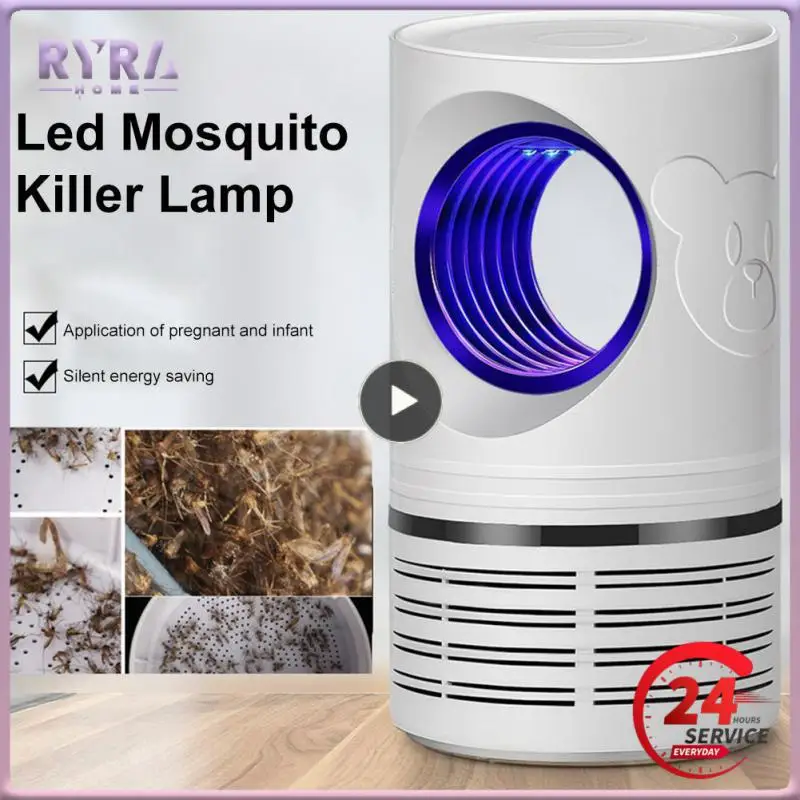 USB-лампа от комаров съемная тихая УФ-лампа для борьбы с вредителями летняя защита