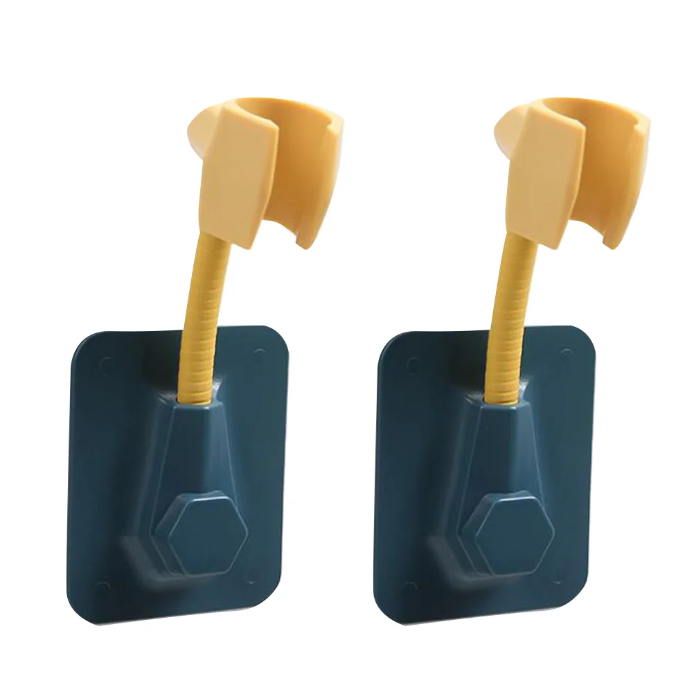 

2pcs Holder Plastic Shower Nozzle Rack Shower Hose Bracket for Home Hotel