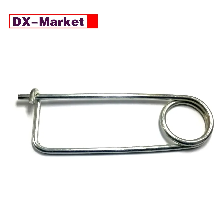 

【DX-Market】3mm-8mm Big Safety Pin ,65mn Stainless Steel Industrial Safety Spring Lock Pins ,C030