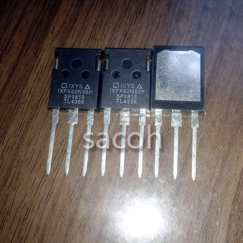 Новый оригинальный 2 шт./лот IXFX80N50Q3 или IXFX80N50P IXFX80N50 80N50 TO-247MAX 80A 500V МОП-транзистор включен.