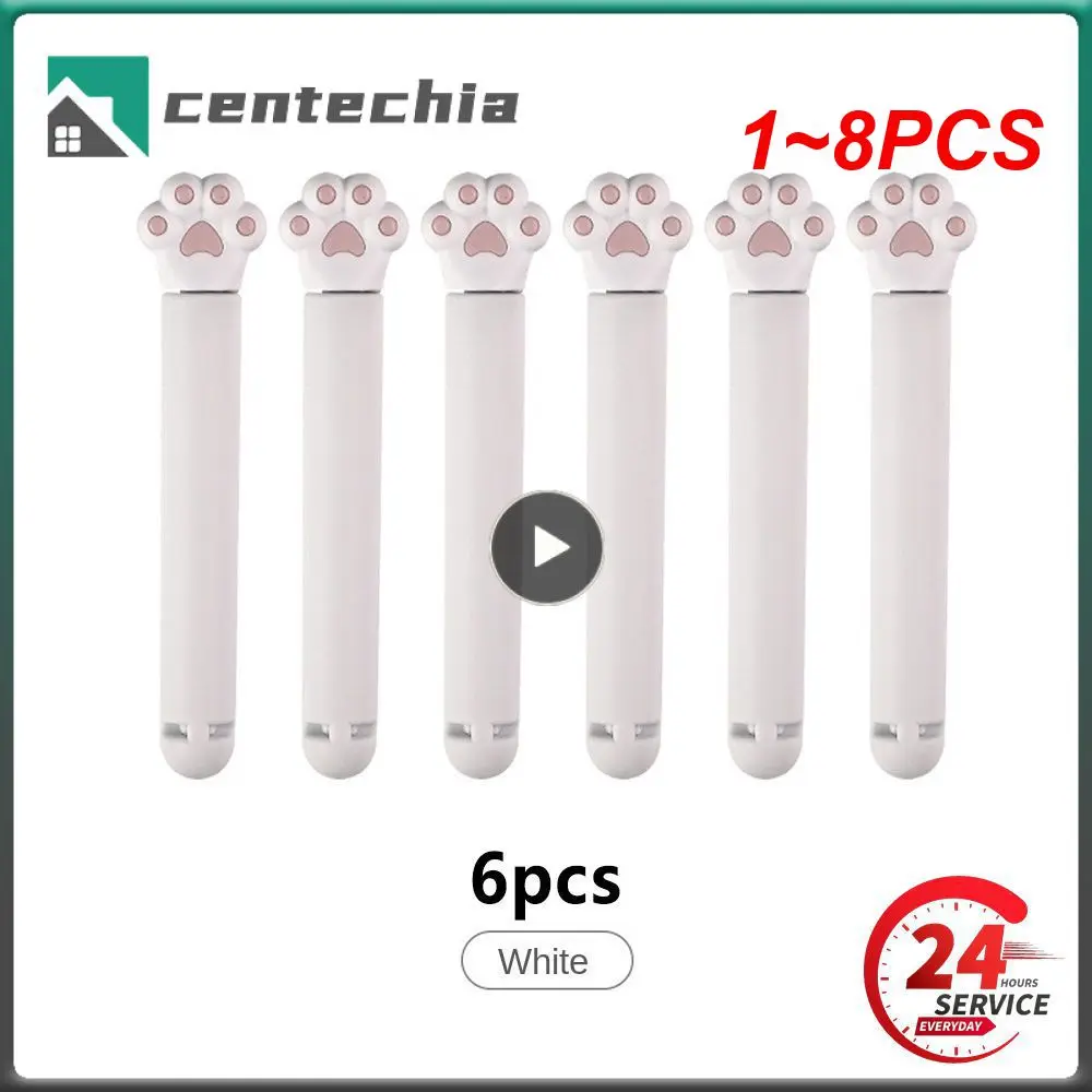 

1 ~ 8 шт., зажимы для мешков в форме кошачьей лапы