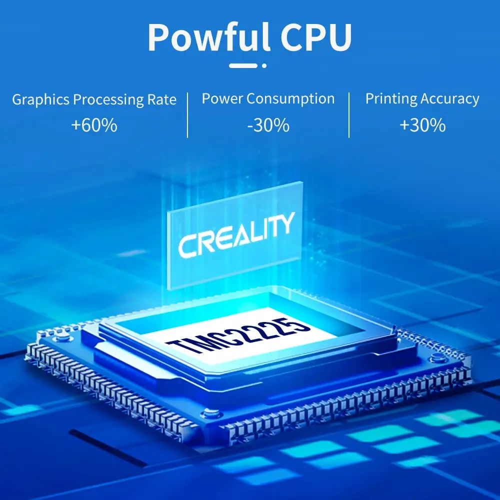 Материнская плата Creality 3D для Ender 3 / Pro бесшумная Улучшенная материнская V4.2.7 32Bit