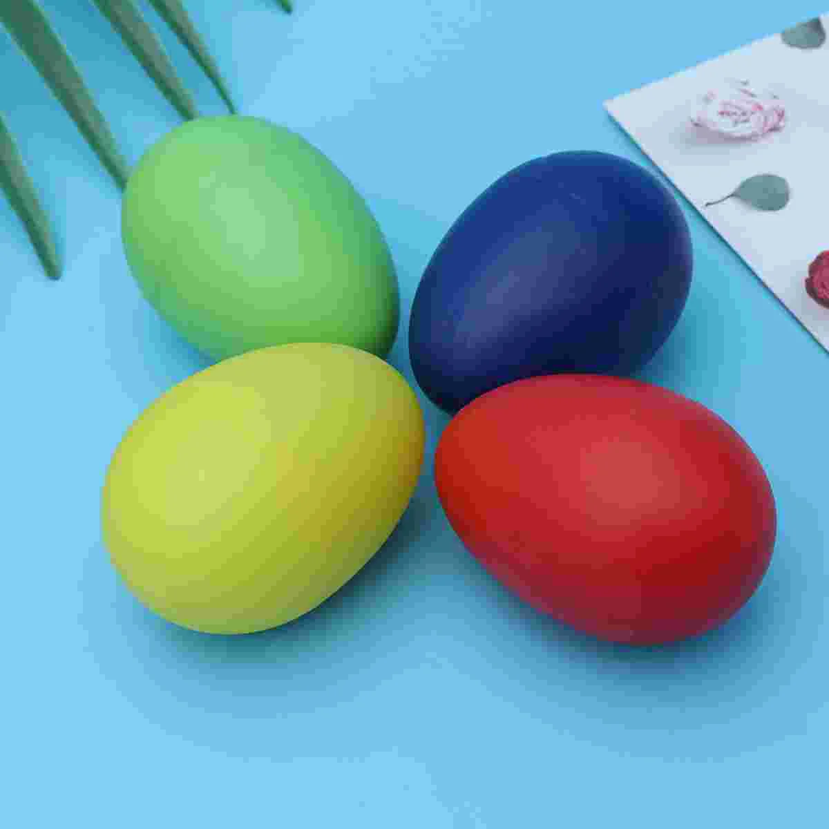 

12pcs Musical Egg Maracas Cartoon Colorful Percussion Shakers Eggs Maracas Musical Toys for Playing Kids