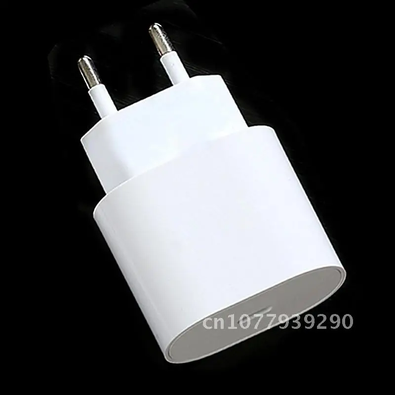 Зарядное устройство PD с USB Type-C 20 Вт адаптер для ЕС быстрая зарядка телефона iPhone 12 11