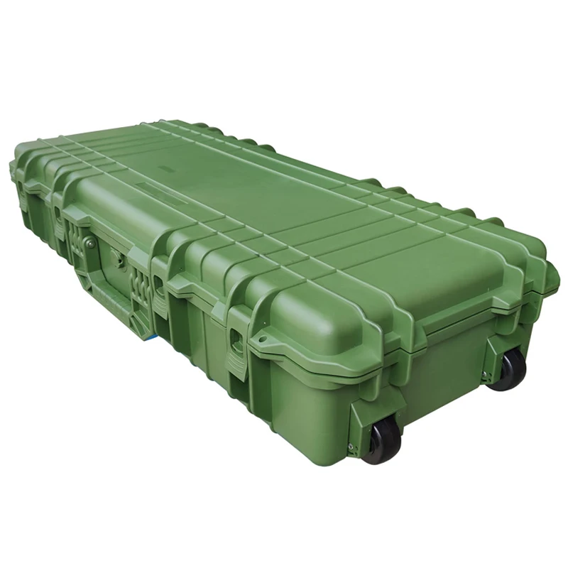 Hard Plastic Waterproof Equipment Storage M3100 Carry Gun Case Long Rifle Box With Foam Insert