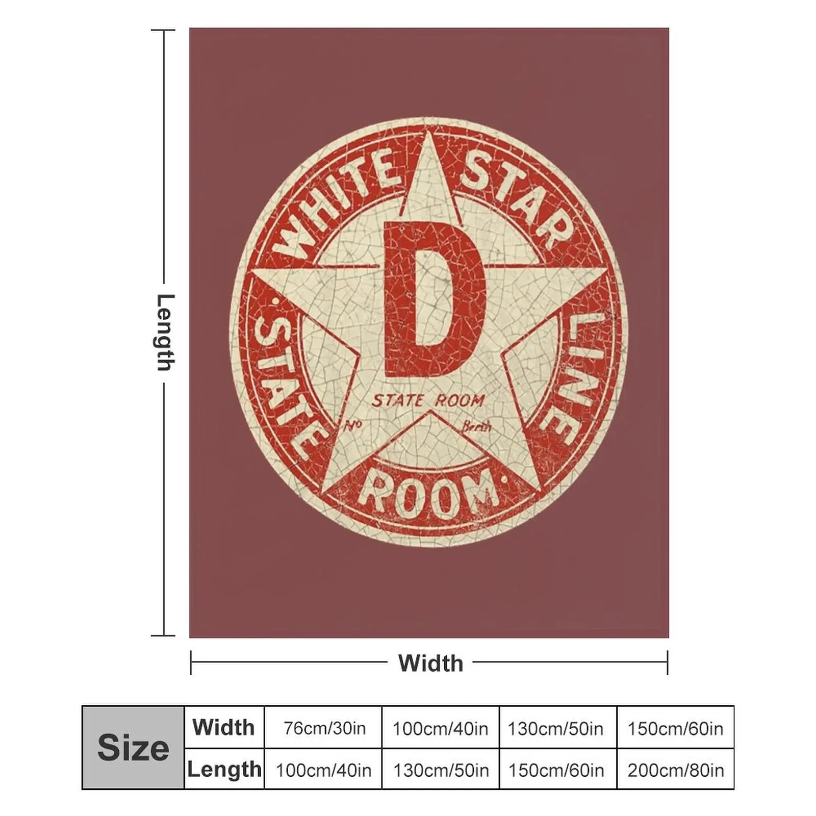 Новая футболка с белой звездной линией белая звезда одеяло со значком тяжелое