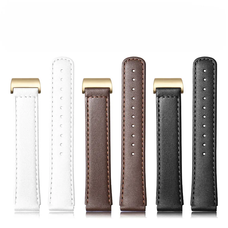 For Huawei B6 B2 B3 Smart Bracelet Genuine Leather Watch Band Men's Bracelet Women's Folding Buckle Replacement Soft Watch Strap