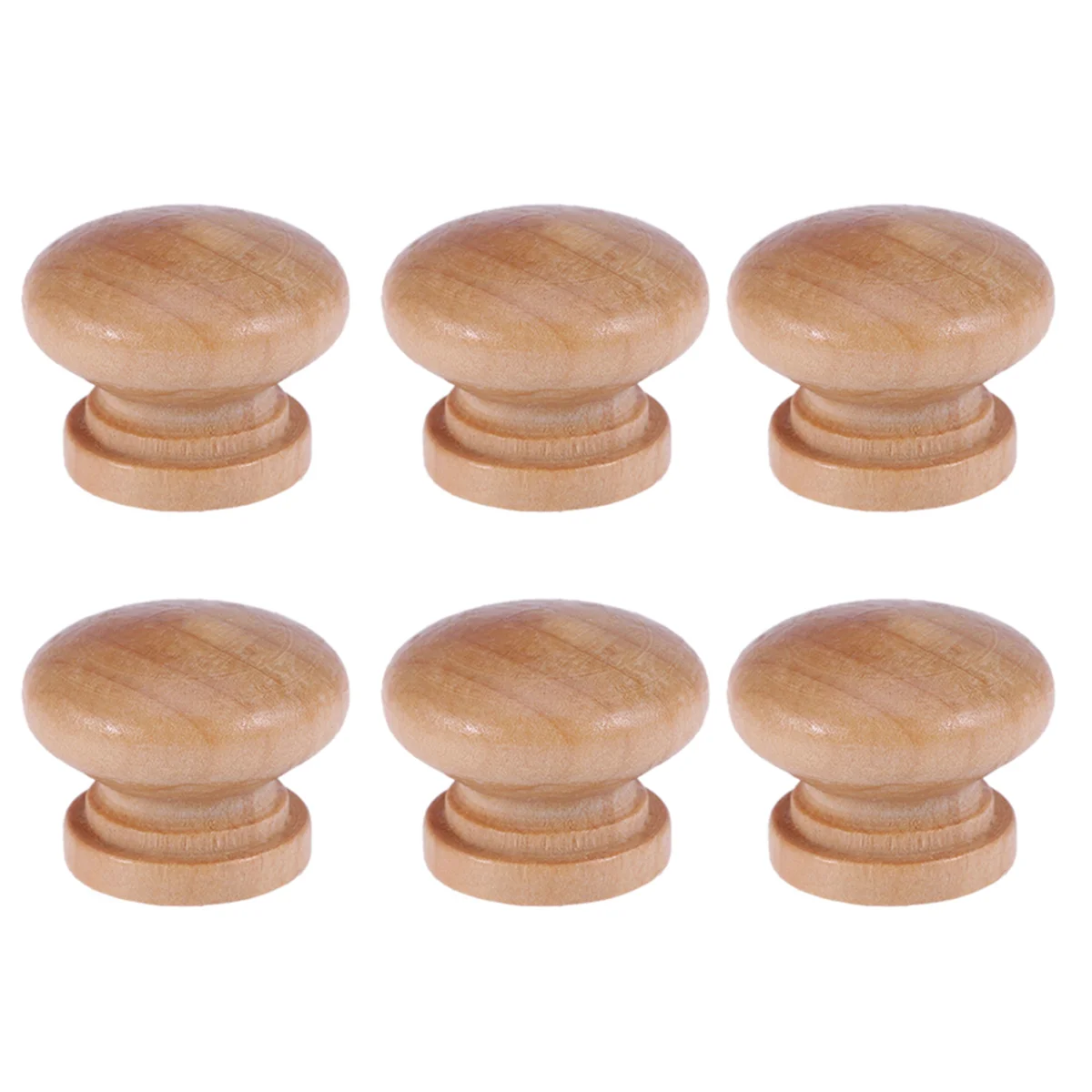 

Knobs Drawer Wood Cabinet Wooden Knob Drawers Handles Door Handle Vintage Cupboard Dresser Hole Single Supplies Furniture Round