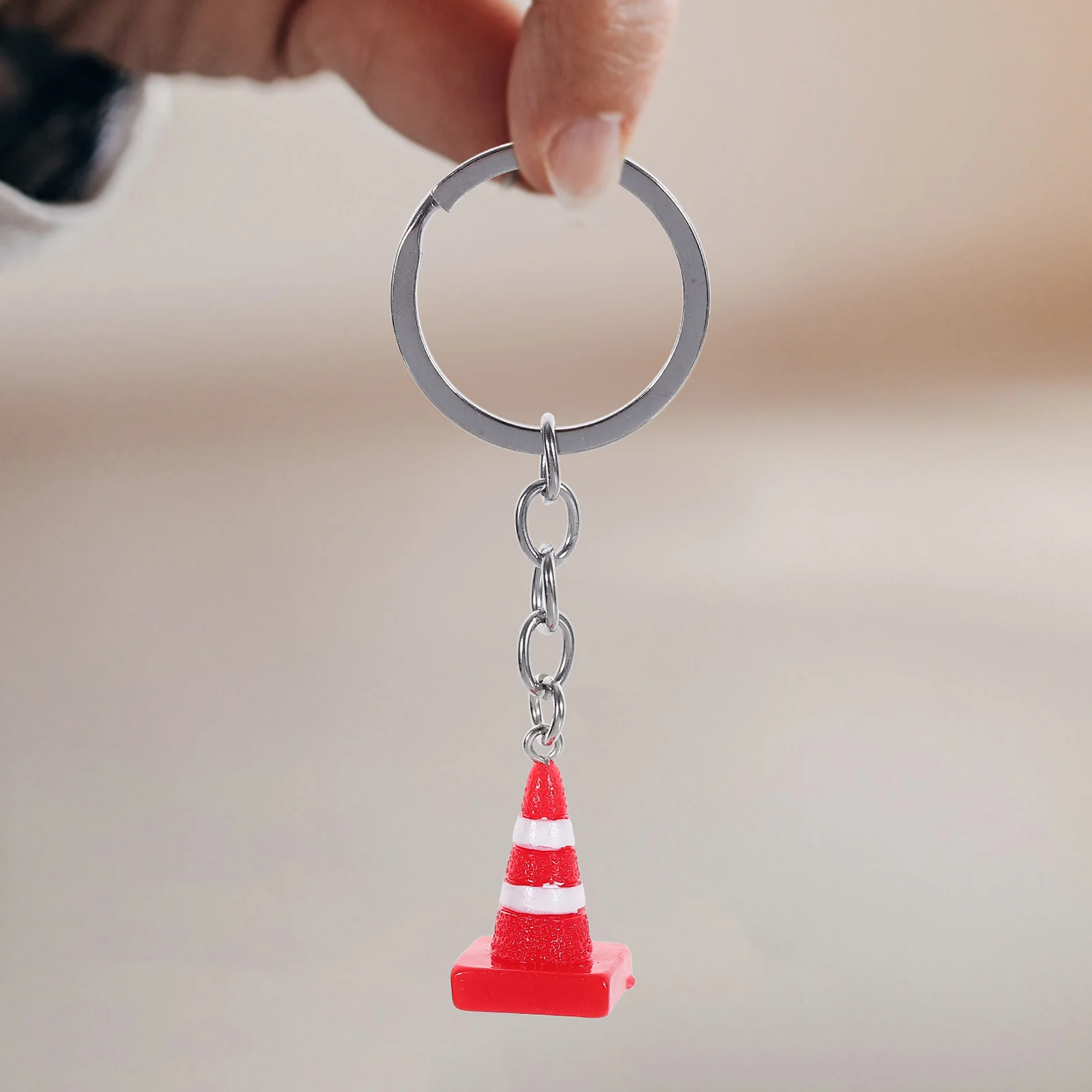 Брелок для мужчин мини-дорожный полицейский конус подвеска маленькая