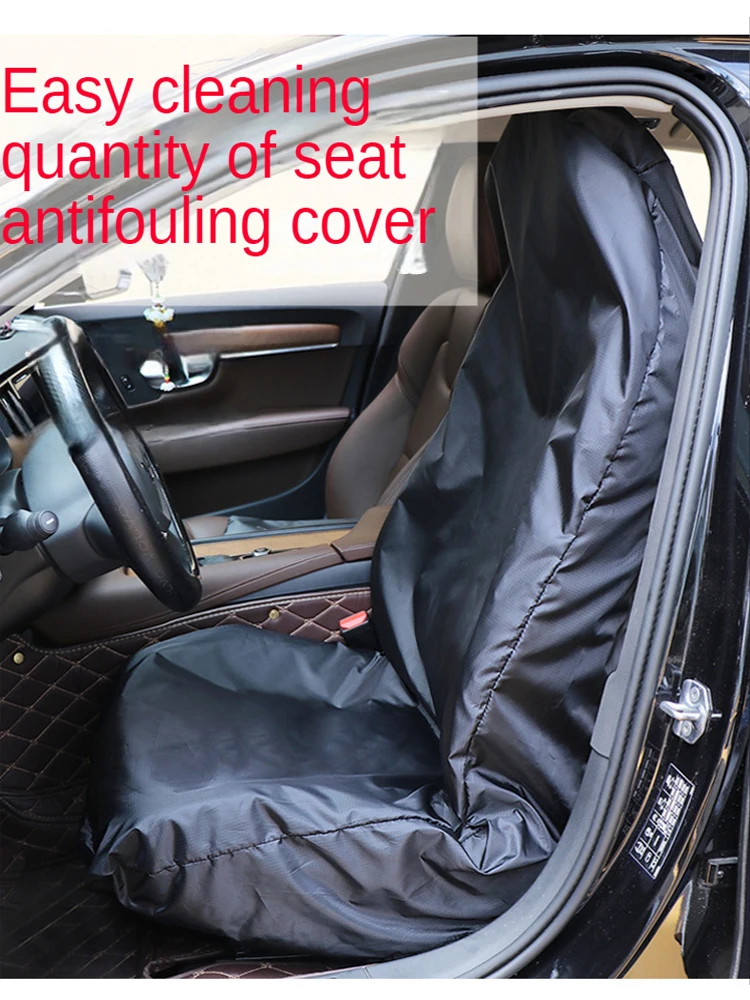 Универсальный пылезащитный маслостойкий чехол на автомобильное сиденье руль