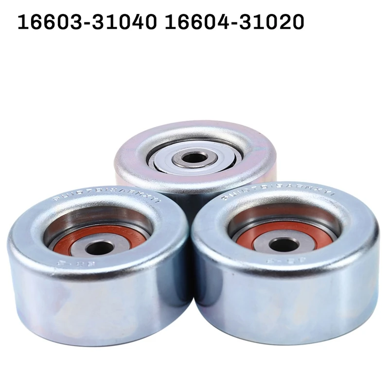 Автомобильный направляющий ролик для Toyota 4runner Tacoma TUNDRA HILUX 4.0L V6 1GR-FE 16603-31040 16604-31020