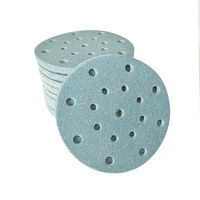 17holes 150mm 6 abrasive sandpaper sanding disc hook sand paper for sander power tools accessories for festool