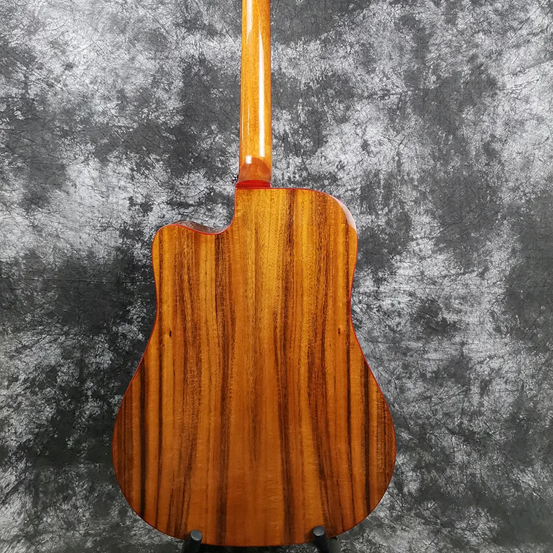 Высококачественная дорожная 6-струнная гитарная нашейная рукоятка крыло полый