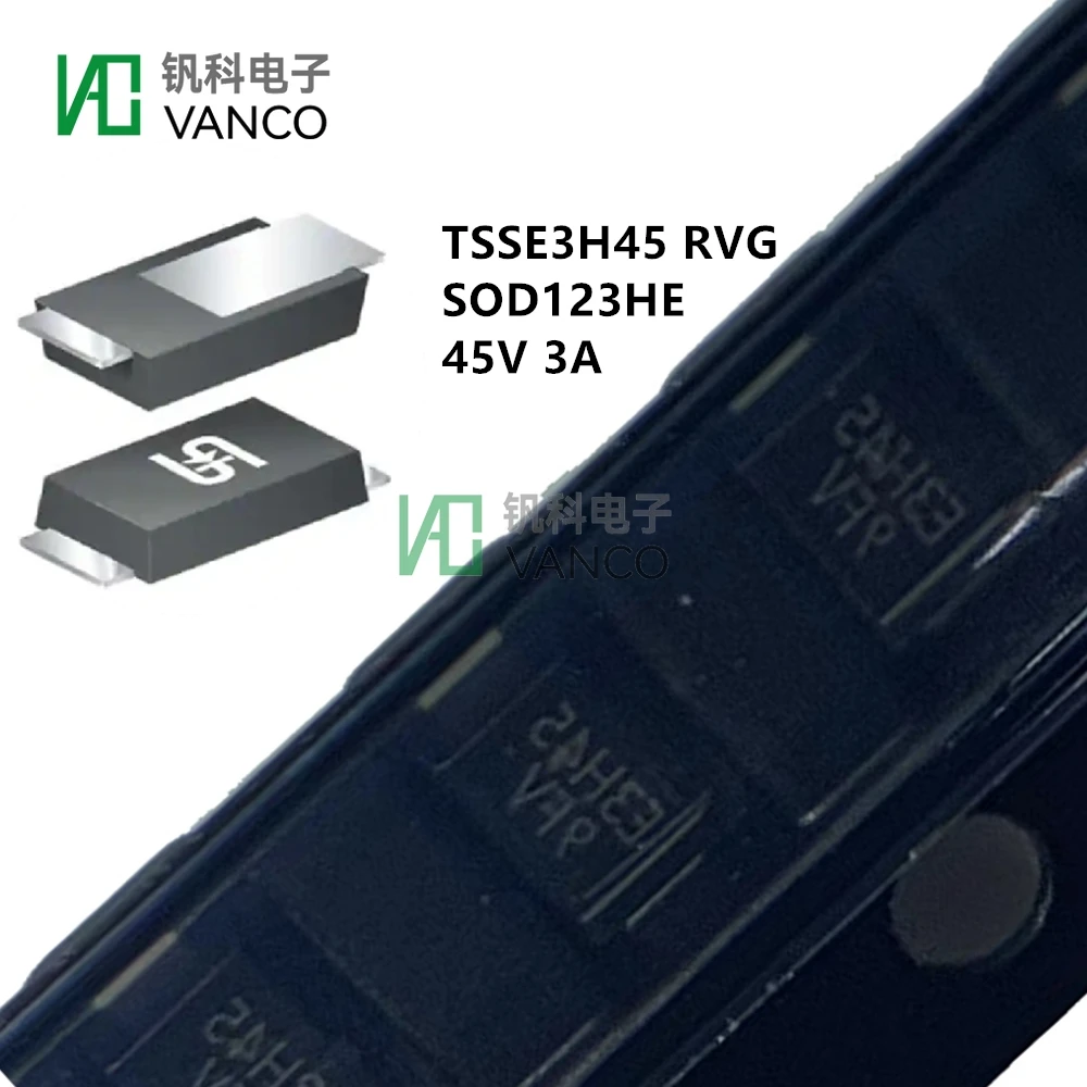 

10 шт. набор транзисторов TSSE3H45 RVG диод Шоттки 45 в 3A SOD123HE в Sctock
