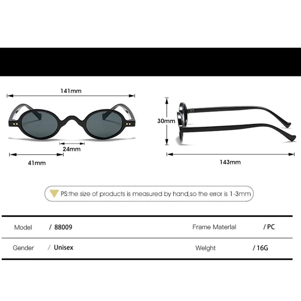 Маленькие круглые солнцезащитные очки для женщин и мужчин Классические