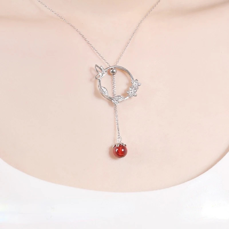 Аниме Tian Guan Ci Fu TGCF Hua Cheng Xie Lian S925 Серебряные женские ювелирные изделия подвеска