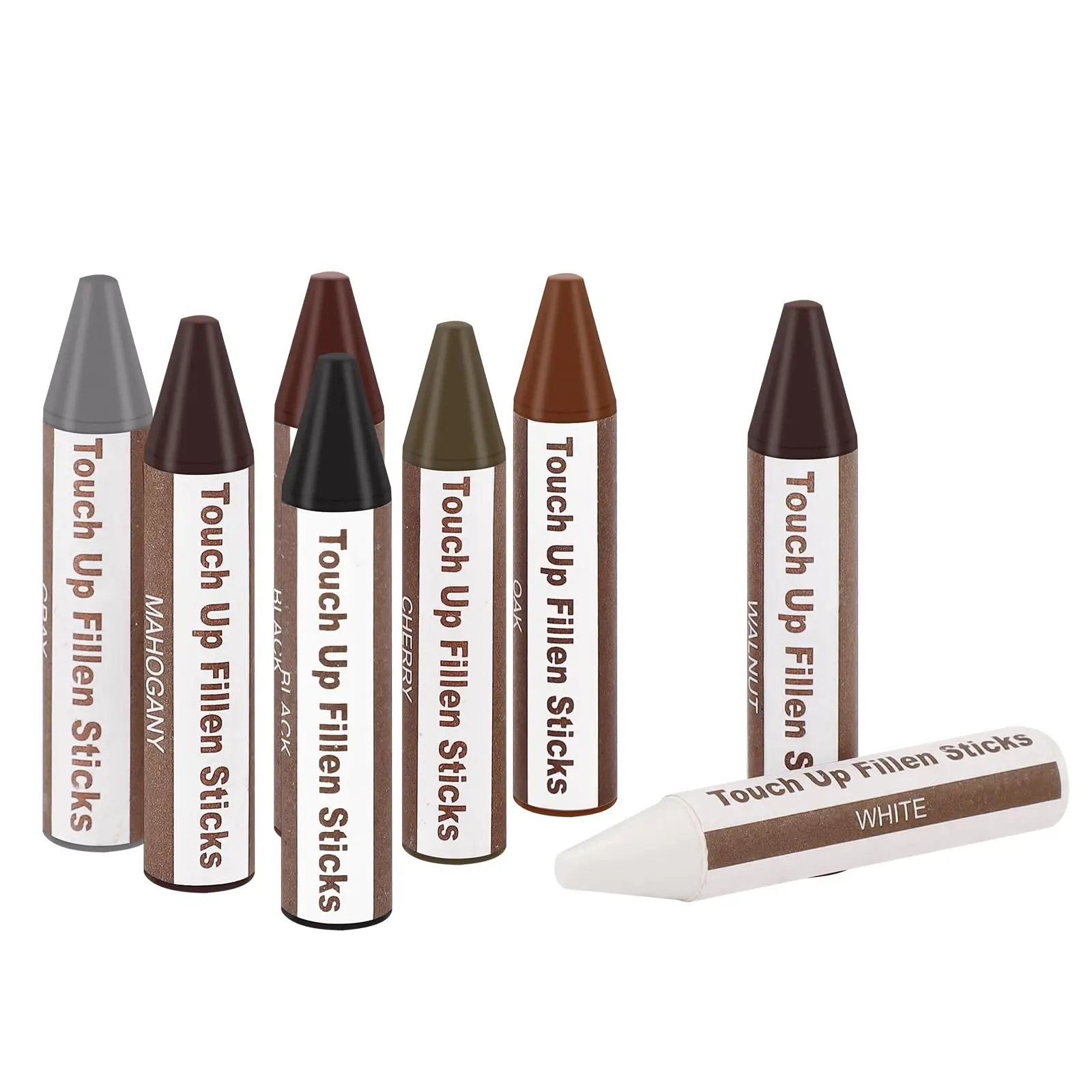 

SEISSO 8-цветные деревянные мебельные наполнители для ремонта царапин, деревянные мелки для удаления царапин/вмятин/стойки/пятствий, мелки для пола, двери стола