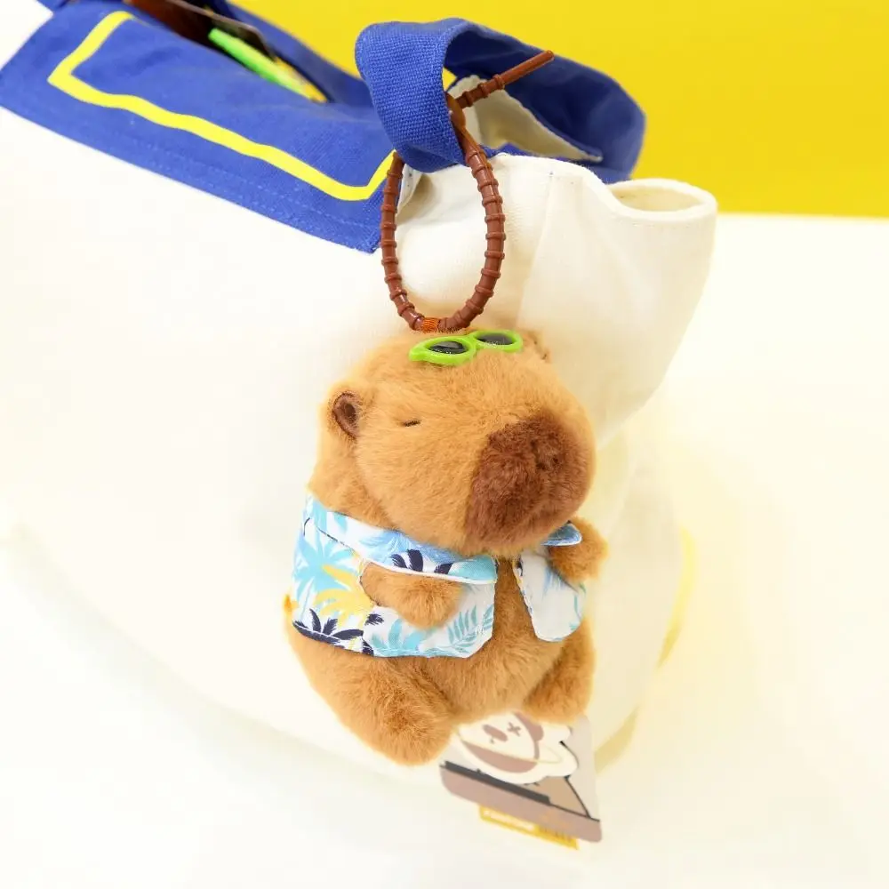 Водная морская свинка летняя капибара плюшевая подвеска Летний стиль флуфти