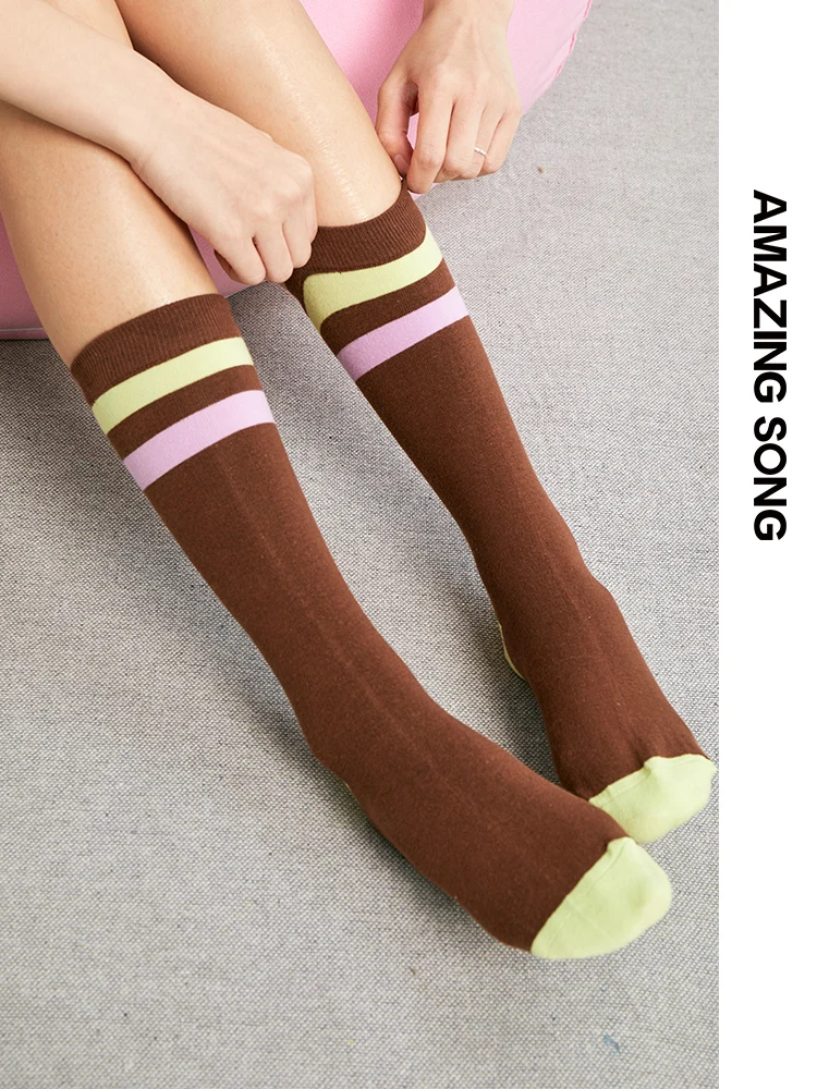 

Amazing Song Candy Striped Socks