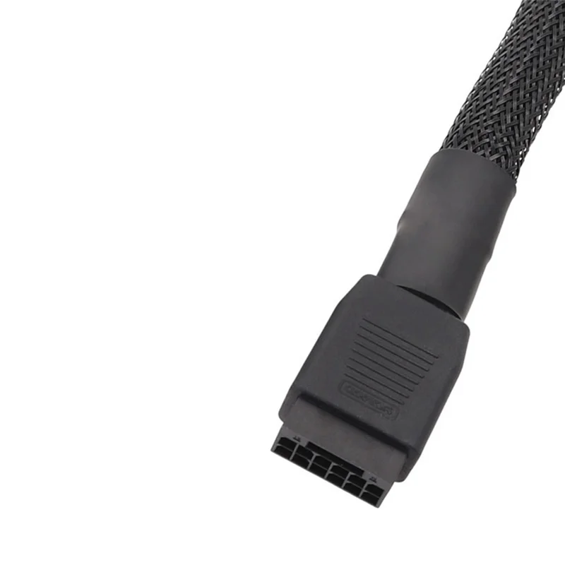 16 контактов видеокарта локтевой кабель 2VHPWR с прямой поворотной головкой PCIE5.0 12 + 4