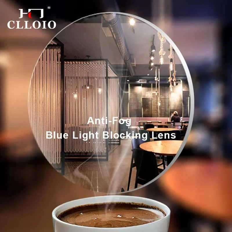 Оптические линзы CLLOIO для очков по рецепту с защитой от запотевания