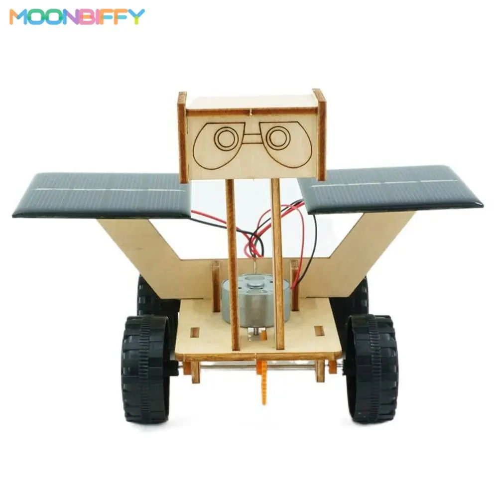 Assemble Solar Car Creative Inventions Motor Ability of Children Active Thinking DIY Electronic Kit Technology Toys for Boys