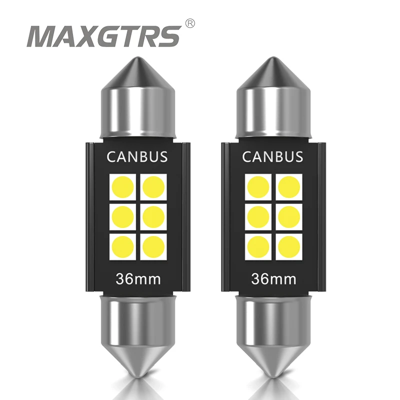 2x3030 чип гирлянда C5w Светодиодная лампа CANBUS C10w купольная лампа для чтения Автомобильная внутренняя Лицензия пластисветильник белый Ледяной Синий 12 В