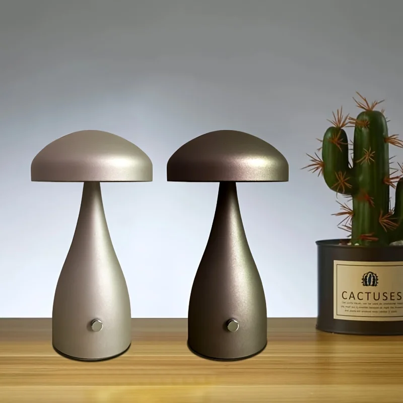 

Ночник с сенсорным управлением и зарядкой, 1 шт., настольная лампа для кабинета, спальни, открытого воздуха, ресторана, мобильная лампа, прост...